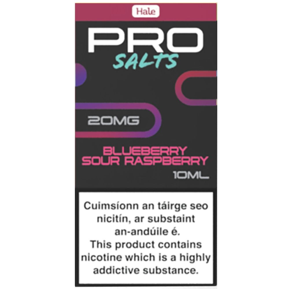 Hale Pro Salt Blueberry Sour Raspberry 20mg