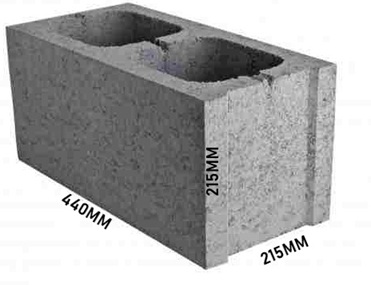 9 In Cavity Blocks (215mm) Per