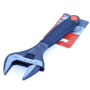 Bahco 8" Wide Jaw Adj Wrench (38mm)