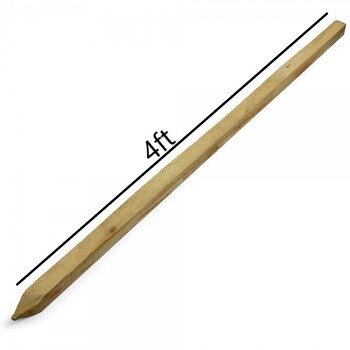 4Ft 2X2 Square Tree Stake Dip Treated
