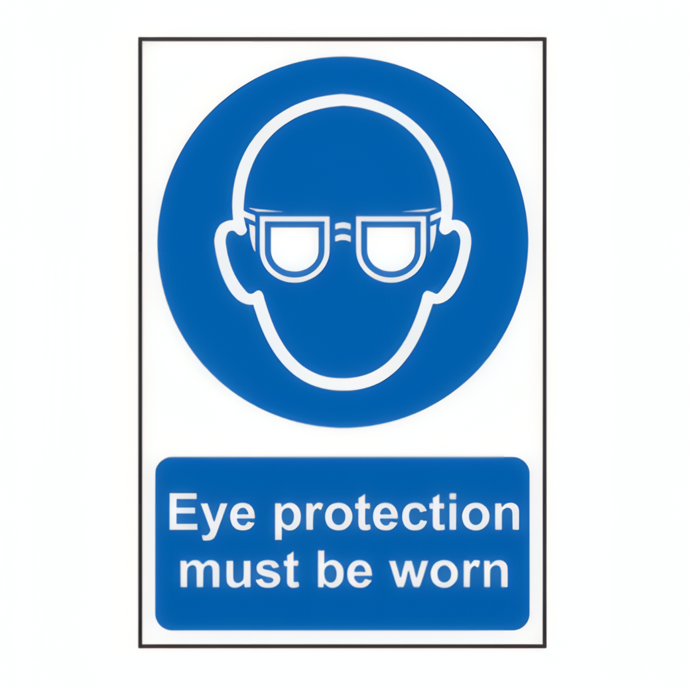Eye Protection Must Be Worn - Pvc Sign (200 X 300mm)