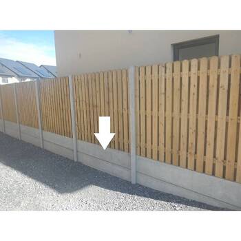 Concrete Base Panels 1.8M X 300 X 50mm