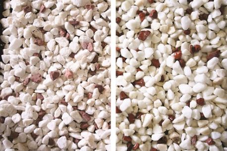 Bag of Red & White Marble 25Kg