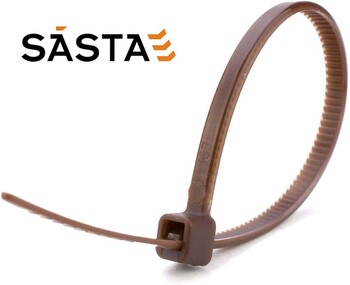 sasta-4-8-x-200mm-8in-brown-cable-tie-pack-of-100