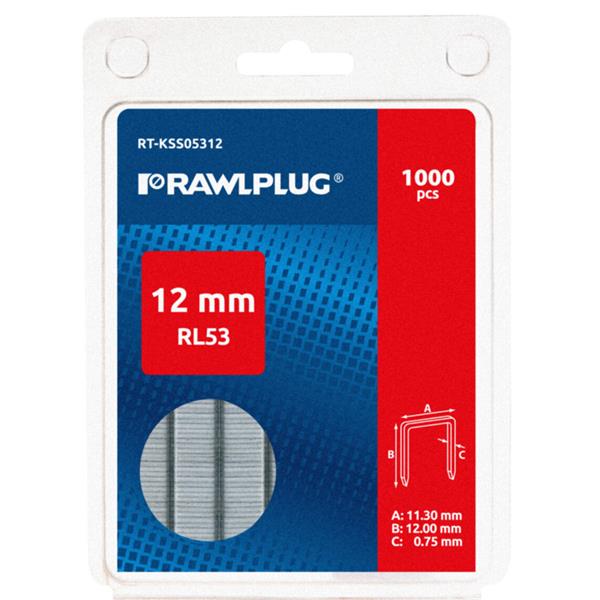 rl140 12mm rawlplug staples