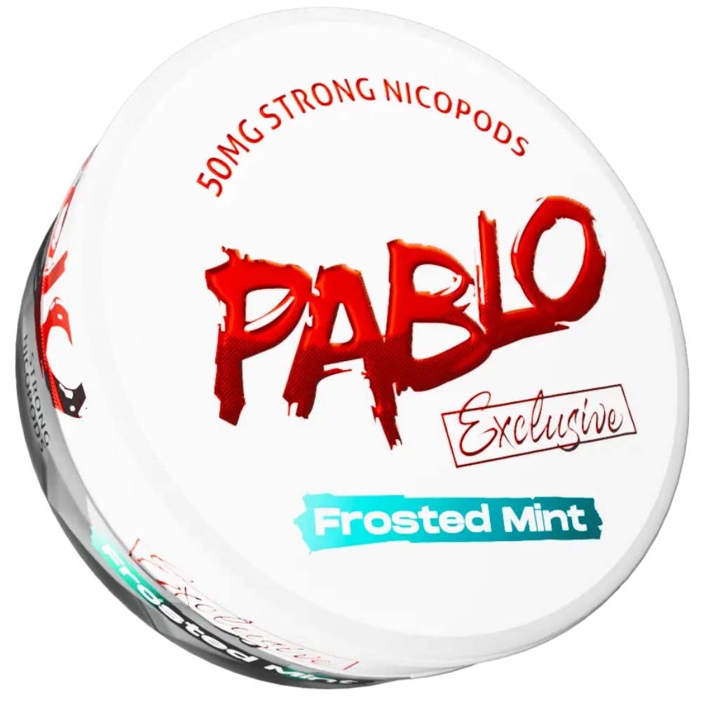 Pablo Exclusive Nicotine Pouches Frosted Ice 50mg