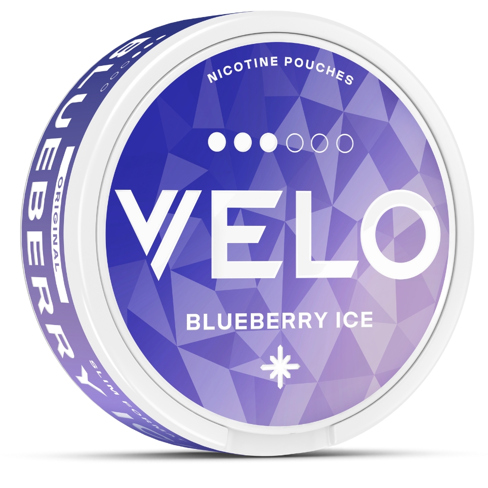 Velo Nicotine Pouches Blueberry Ice 8mg