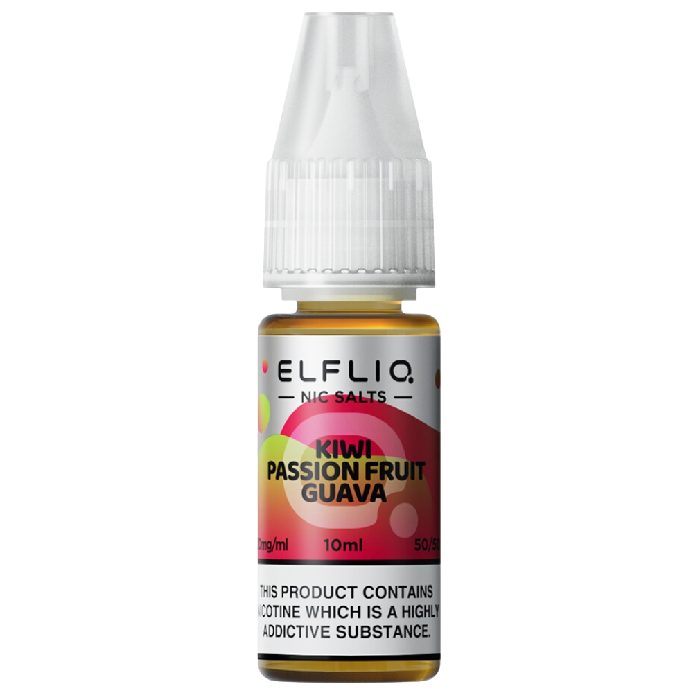ElfLiq Kiwi Pasion Fruit Guava 20mg Nic Salt