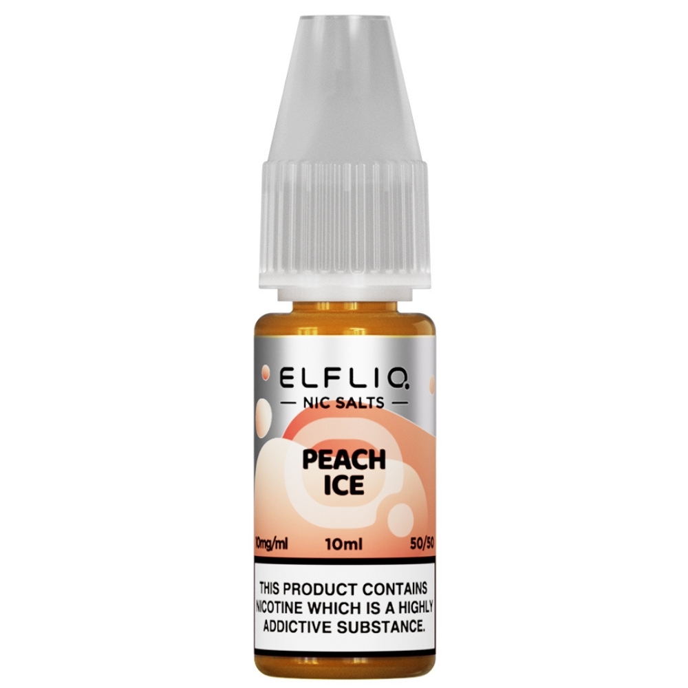 ElfLiq Peach Ice 10mg Nic Salt