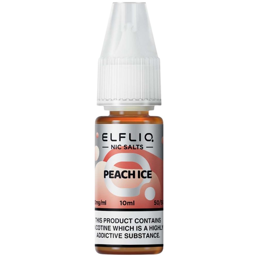 Elfliq Peach Ice 20mg Nic Salt