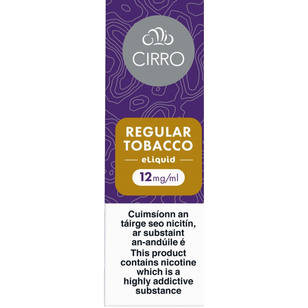 Cirro E-liquid Regular Tobacco 12mg