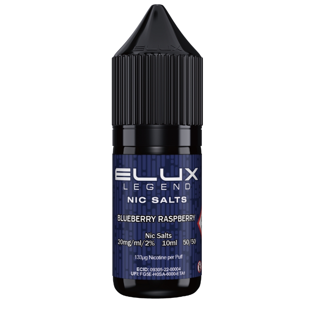 Elux Legend Blueberry Raspberry 20mg Nic Salts