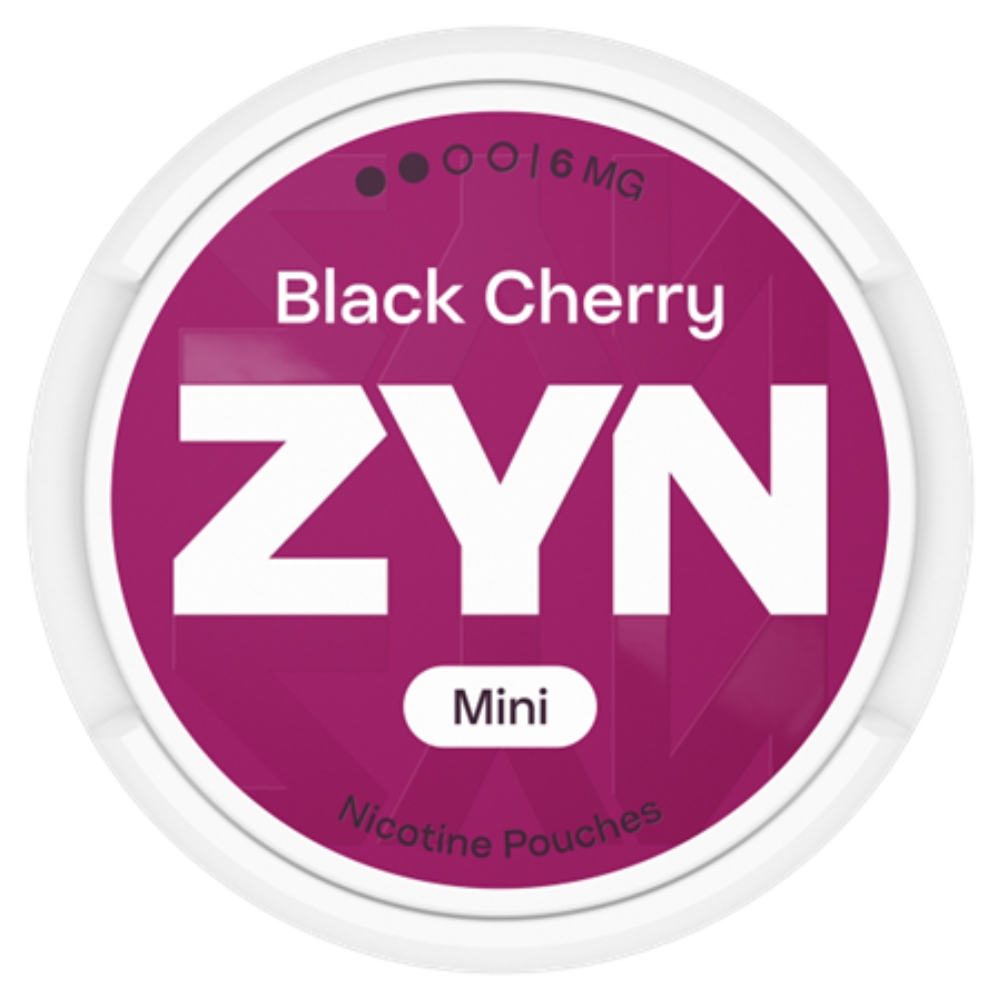 ZYN Black Cherry Mini Strong Nicotine Pouches 6mg