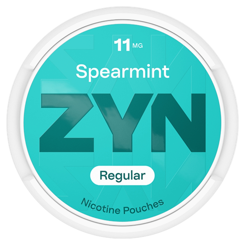ZYN Spearmint Regular Nicotine Pouches 11mg