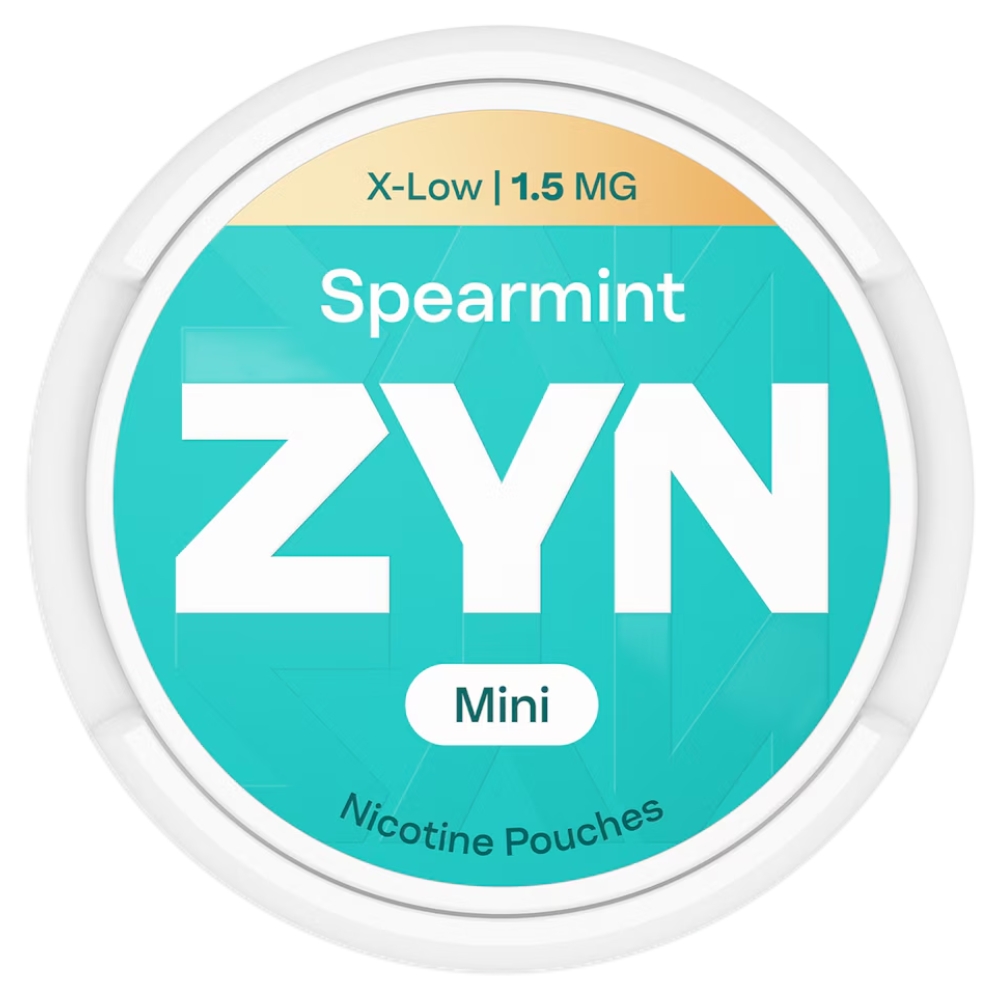 ZYN Spearmint Mini Xlow Nicotine Pouches 1.5mg